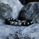 Burmese Black Jade Nascor Bracelet I (10mm) - Image 2