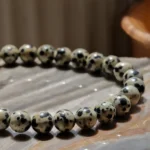 Dalmatian Jasper Bracelet I (8mm) - Image 2