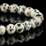 Dalmatian Jasper Bracelet I (8mm) - Image 4