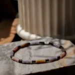 Indian Agate Bracelet VI (4mm) - Image 3