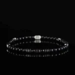 Matte Black Onyx Bracelet (4mm) - Image 4