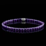 Amethyst Bracelet V (4mm)