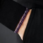 Amethyst Bracelet V (4mm) - Image 2