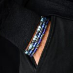 Dark Hematite Blue Bracelet I (6mm) - Image 2