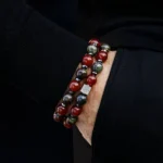 Dragon Blood﻿﻿﻿ Jasper - Carnelian Bracelet IV (10mm) - Image 2