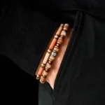 Orange Aventurine Bracelet IV (4mm) - Image 2