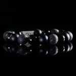 Black Mixed Bracelet I (12mm) - Image 3