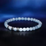 Aquamarine Bracelet IX (6mm) - Image 4