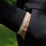 Hematite - Ivory Bracelet XIX (4mm) - Image 7